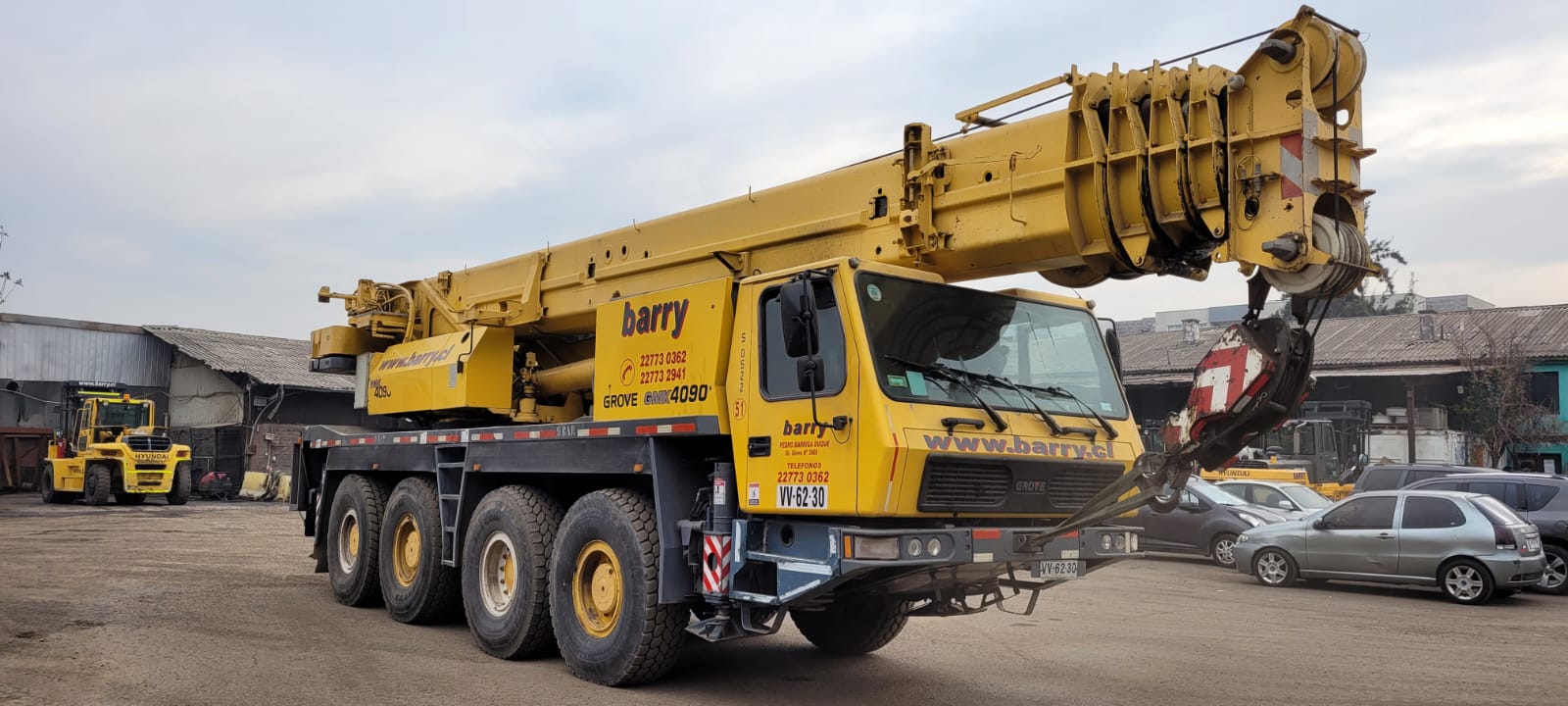 Grúa Telescópica Grove